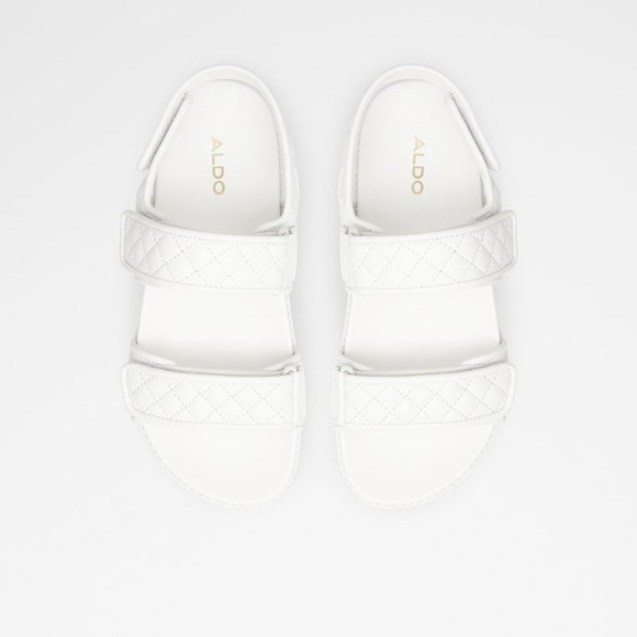 Aldo Eowiliwia Sling Back Sandal in White - Size 8 - Picture 3 of 6
